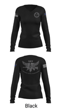 Special Reaction Team 97886271 Women's Long Sleeve V-neck Shirt - 37