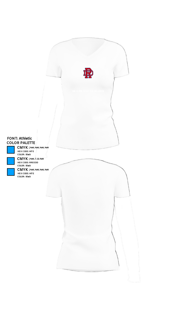 Womens Short Sleeve Vneck Shirt, Dan River High School Soccer, Men's Soccer, Teamtime, Team time, sublimation, custom sports apparel, team uniforms, spirit wear, spiritwear, sports uniforms, custom shirts, team store, custom team store, fundraiser sports, apparel fundraiser