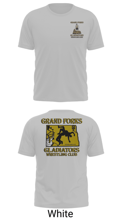 Gladiators Wrestling Club 89739308 Old School Cotton Feel Shirt - 10