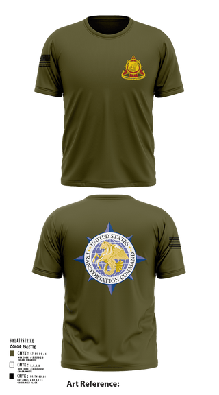 Short Sleeve Performance Shirt, 773rd transportation company, Army, Teamtime, Team time, sublimation, custom sports apparel, team uniforms, spirit wear, spiritwear, sports uniforms, custom shirts, team store, custom team store, fundraiser sports, apparel fundraiser