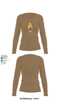 UFP 2338397 Women's Long Sleeve V-neck Shirt - 2