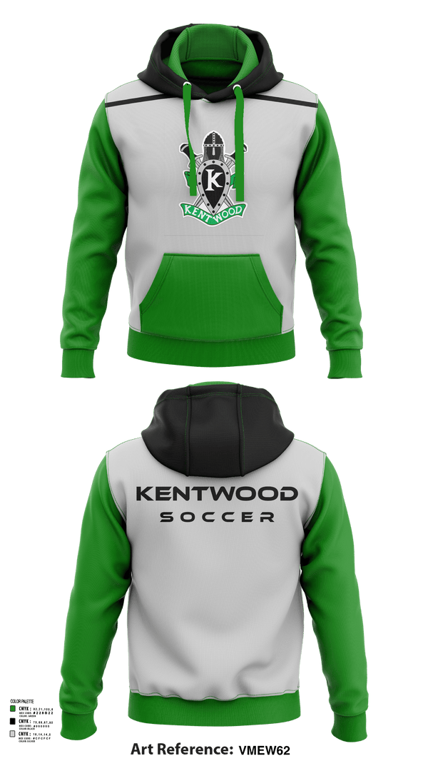 Hoodie, Kentwood Conks, Women's Soccer, Teamtime, Team time, sublimation, custom sports apparel, team uniforms, spirit wear, spiritwear, sports uniforms, custom shirts, team store, custom team store, fundraiser sports, apparel fundraiser