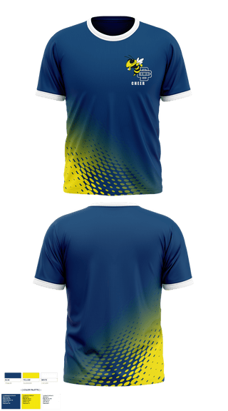 Short Sleeve Performance Shirt, Detroit Country Day School (Upper School) Cheer, Cheer, Teamtime, Team time, sublimation, custom sports apparel, team uniforms, spirit wear, spiritwear, sports uniforms, custom shirts, team store, custom team store, fundraiser sports, apparel fundraiser