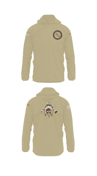 Windbreaker, Seminole Battalion, Army, Teamtime, Team time, sublimation, custom sports apparel, team uniforms, spirit wear, spiritwear, sports uniforms, custom shirts, team store, custom team store, fundraiser sports, apparel fundraiser