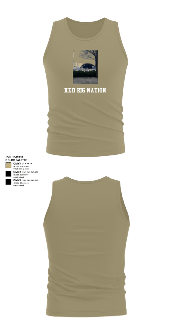 Tank Top, Ned Rig nation, Baseball, Teamtime, Team time, sublimation, custom sports apparel, team uniforms, spirit wear, spiritwear, sports uniforms, custom shirts, team store, custom team store, fundraiser sports, apparel fundraiser