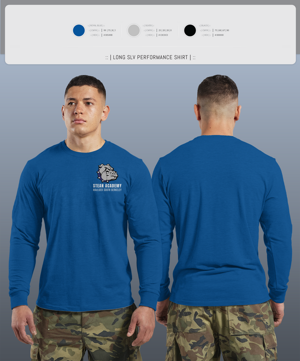 Long Sleeve Performance Shirt, Steam Academy at McCluer South Berkeley, Spirit Store, Teamtime, Team time, sublimation, custom sports apparel, team uniforms, spirit wear, spiritwear, sports uniforms, custom shirts, team store, custom team store, fundraiser sports, apparel fundraiser