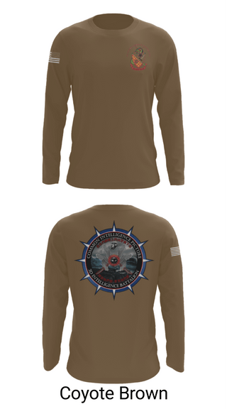 Long Sleeve Performance Shirt, 3rd Intelligence Battalion, Marines, Teamtime, Team time, sublimation, custom sports apparel, team uniforms, spirit wear, spiritwear, sports uniforms, custom shirts, team store, custom team store, fundraiser sports, apparel fundraiser