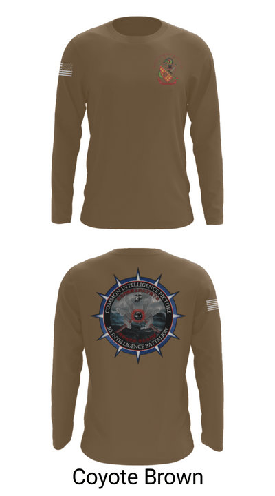 3rd Intelligence Battalion 49807001 Long Sleeve Performance Shirt - 6