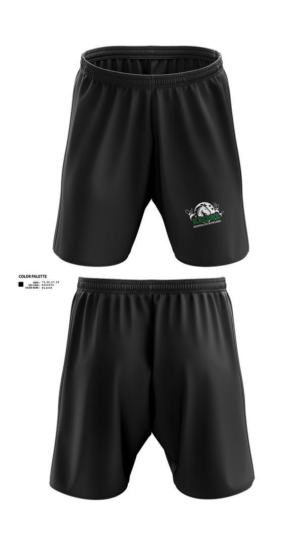 Athletic Shorts With Pockets, Kinnelon High School Bowling, Bowling, Teamtime, Team time, sublimation, custom sports apparel, team uniforms, spirit wear, spiritwear, sports uniforms, custom shirts, team store, custom team store, fundraiser sports, apparel fundraiser