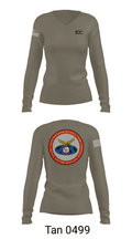 F.A.S.T. 47568902 Women's Long Sleeve V-neck Shirt - 77