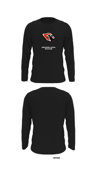 Long Sleeve Performance Shirt, Lincoln High School Wrestling, Wrestling, Teamtime, Team time, sublimation, custom sports apparel, team uniforms, spirit wear, spiritwear, sports uniforms, custom shirts, team store, custom team store, fundraiser sports, apparel fundraiser