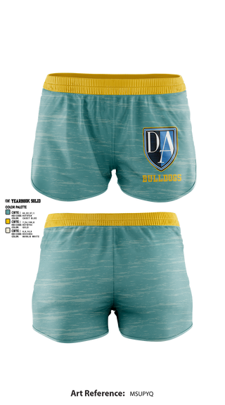 Womens Shorts, Bulldogs, , Teamtime, Team time, sublimation, custom sports apparel, team uniforms, spirit wear, spiritwear, sports uniforms, custom shirts, team store, custom team store, fundraiser sports, apparel fundraiser