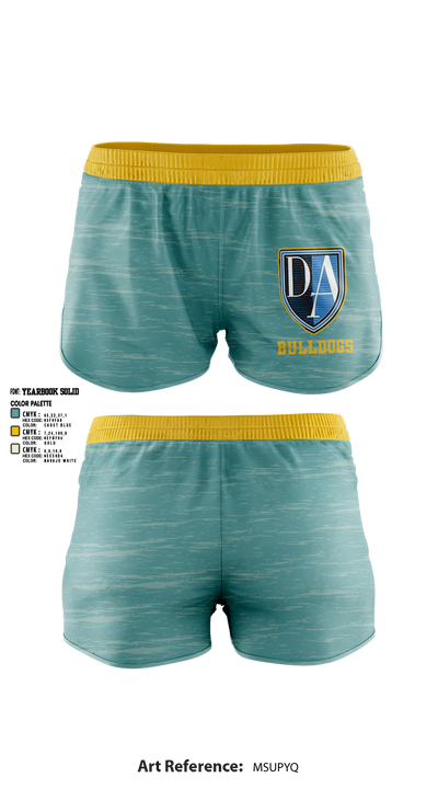 Bulldogs 95956588 Women's Shorts - 1