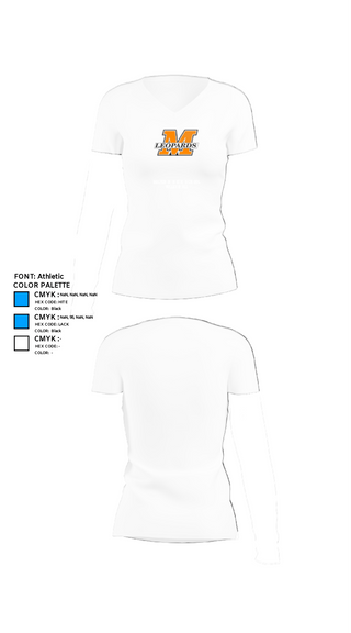 Women's Short Sleeve Vneck Shirt, Malvern High School Volleyball, Women's Volleyball, Teamtime, Team time, sublimation, custom sports apparel, team uniforms, spirit wear, spiritwear, sports uniforms, custom shirts, team store, custom team store, fundraiser sports, apparel fundraiser