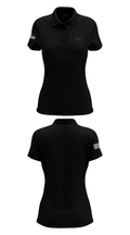 Oklahoma Union Senior High School Cheer 23375182 Women's Short Sleeve Performance Polo  - 16