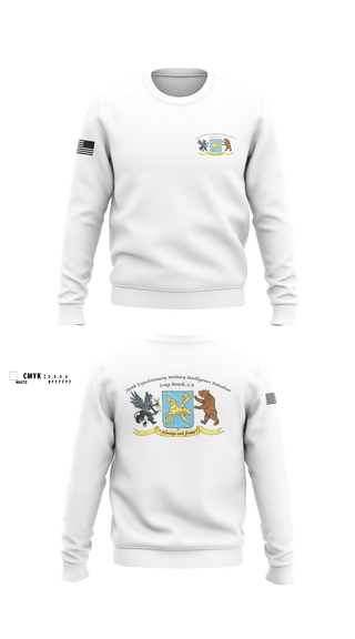 Crew Neck Sweatshirt, 250th Military Intelligence Battalion, National Guard, Teamtime, Team time, sublimation, custom sports apparel, team uniforms, spirit wear, spiritwear, sports uniforms, custom shirts, team store, custom team store, fundraiser sports, apparel fundraiser