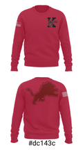 Martin Luther King Jr High School Tennis 55326487 Crew Neck Sweatshirt - 16