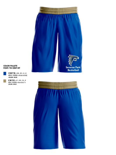 Severna Park High School Basketball 70217438 Mens Basketball Shorts 1