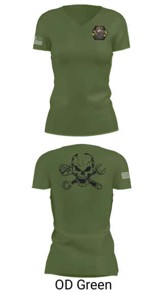 Women's Short Sleeve Vneck Shirt, 51st Chem, Army, Teamtime, Team time, sublimation, custom sports apparel, team uniforms, spirit wear, spiritwear, sports uniforms, custom shirts, team store, custom team store, fundraiser sports, apparel fundraiser