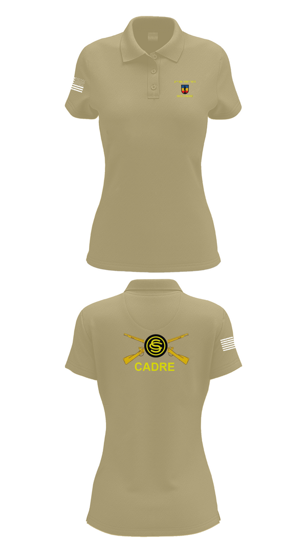 Womens Short Sleeve Performance Polo, 106th RTI OCS, , Teamtime, Team time, sublimation, custom sports apparel, team uniforms, spirit wear, spiritwear, sports uniforms, custom shirts, team store, custom team store, fundraiser sports, apparel fundraiser