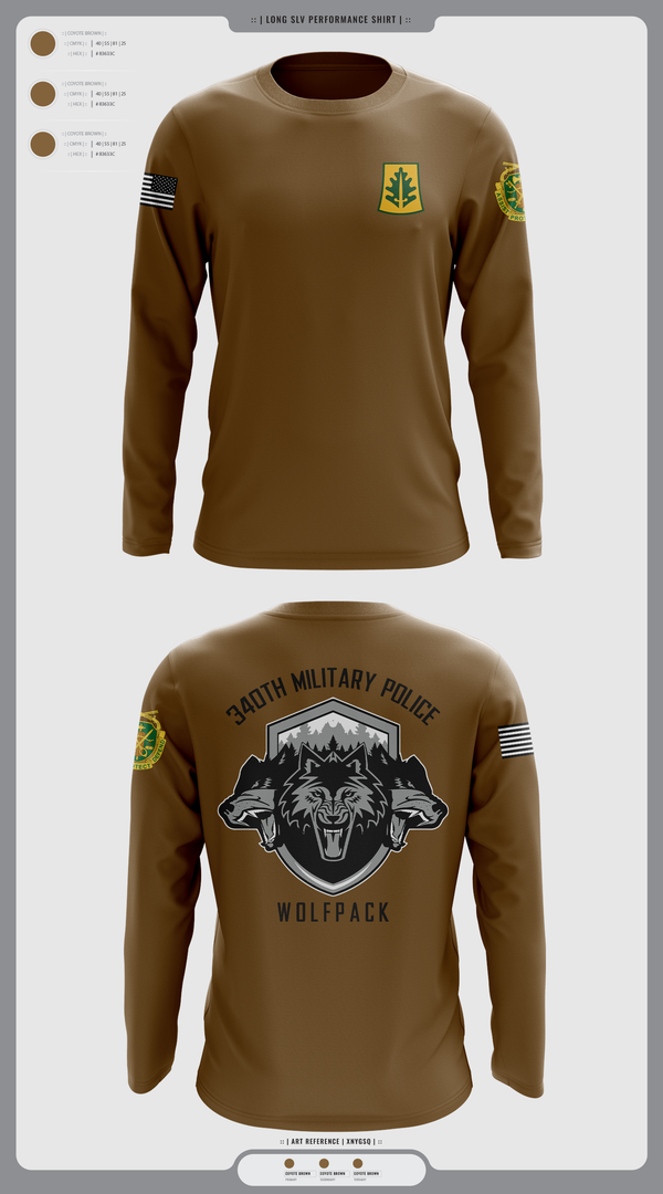 Long Sleeve Performance Shirt, 340th mp, , Teamtime, Team time, sublimation, custom sports apparel, team uniforms, spirit wear, spiritwear, sports uniforms, custom shirts, team store, custom team store, fundraiser sports, apparel fundraiser