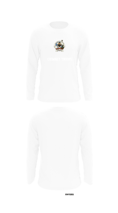 Chimney troops 46116890 Long Sleeve Performance Shirt 8