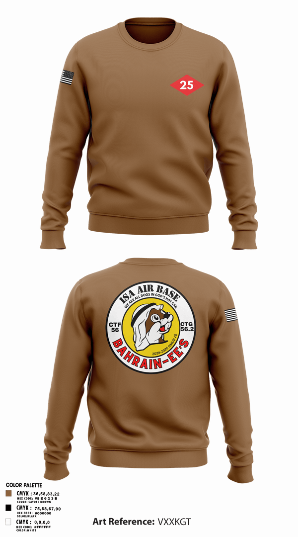 Crew Neck Sweatshirt, NMCB 25 CTG 56.2, Navy, Teamtime, Team time, sublimation, custom sports apparel, team uniforms, spirit wear, spiritwear, sports uniforms, custom shirts, team store, custom team store, fundraiser sports, apparel fundraiser
