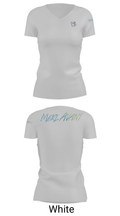 Merl Avant 76218389 Women's Short Sleeve V-neck Shirt - 19
