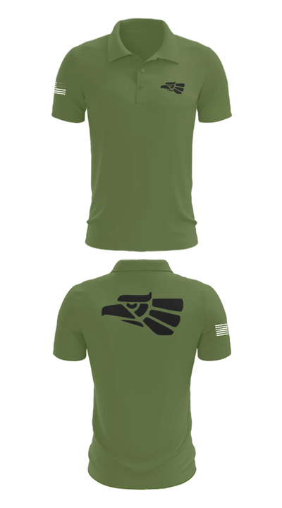 578th A Co 41314696 Short Sleeve Performance Polo - 45