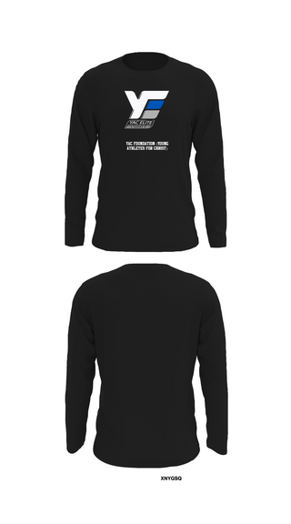 Long Sleeve Performance Shirt, YAC Foundation (Young Athletes For Christ), Spirit Store, Teamtime, Team time, sublimation, custom sports apparel, team uniforms, spirit wear, spiritwear, sports uniforms, custom shirts, team store, custom team store, fundraiser sports, apparel fundraiser