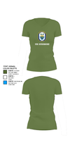 USS RUSHMORE 78932182 Women's Short Sleeve V-neck Shirt - 42