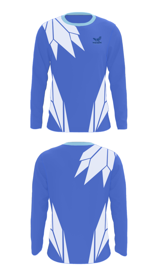 Long Sleeve Performance Shirt, Wilmer-Hutchins High School Tennis, Tennis, Teamtime, Team time, sublimation, custom sports apparel, team uniforms, spirit wear, spiritwear, sports uniforms, custom shirts, team store, custom team store, fundraiser sports, apparel fundraiser