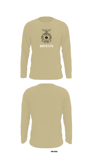 Long Sleeve Performance Shirt, 435th CTS, Air Force, Teamtime, Team time, sublimation, custom sports apparel, team uniforms, spirit wear, spiritwear, sports uniforms, custom shirts, team store, custom team store, fundraiser sports, apparel fundraiser