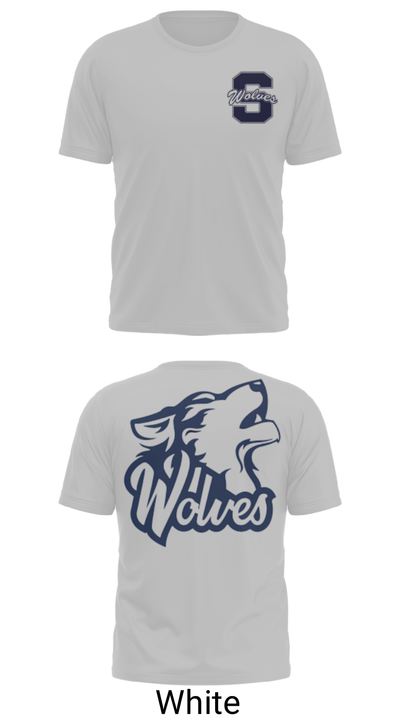 Shawnee Middle School Cheer 74518757 Old School Cotton Feel Shirt - 10