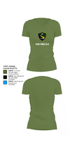 Task Force 61/2 50410807 Women's Short Sleeve V-neck Shirt - 44