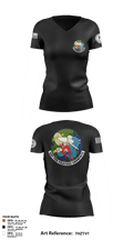 20th Intelligence Squadron 35709340 Women's Short Sleeve V-neck Shirt - 9