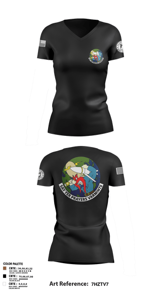 Womens Short Sleeve Vneck Shirt, 20th Intelligence Squadron, Air Force, Teamtime, Team time, sublimation, custom sports apparel, team uniforms, spirit wear, spiritwear, sports uniforms, custom shirts, team store, custom team store, fundraiser sports, apparel fundraiser