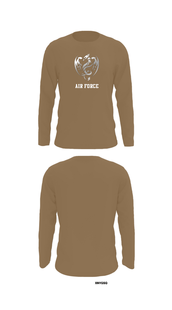 Long Sleeve Performance Shirt, 18th Air Support Operations Group, Air Force, Teamtime, Team time, sublimation, custom sports apparel, team uniforms, spirit wear, spiritwear, sports uniforms, custom shirts, team store, custom team store, fundraiser sports, apparel fundraiser