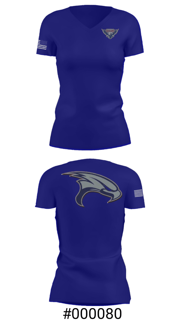 Women's Short Sleeve Vneck Shirt, Freedom High School Softball, Softball, Teamtime, Team time, sublimation, custom sports apparel, team uniforms, spirit wear, spiritwear, sports uniforms, custom shirts, team store, custom team store, fundraiser sports, apparel fundraiser