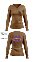 92nd Engineers Women's Long Sleeve V-neck Shirt - 6