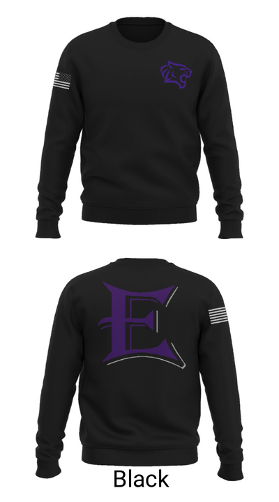 Elgin High School Volleyball 88554303 Crew Neck Sweatshirt - 21