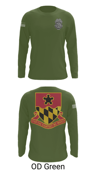 Long Sleeve Performance Shirt, 2nd MTB/70th RTI, Army, Teamtime, Team time, sublimation, custom sports apparel, team uniforms, spirit wear, spiritwear, sports uniforms, custom shirts, team store, custom team store, fundraiser sports, apparel fundraiser