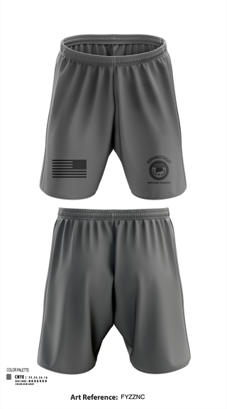 Athletic Shorts With Pockets, Waterbury Police Explorers, , Teamtime, Team time, sublimation, custom sports apparel, team uniforms, spirit wear, spiritwear, sports uniforms, custom shirts, team store, custom team store, fundraiser sports, apparel fundraiser