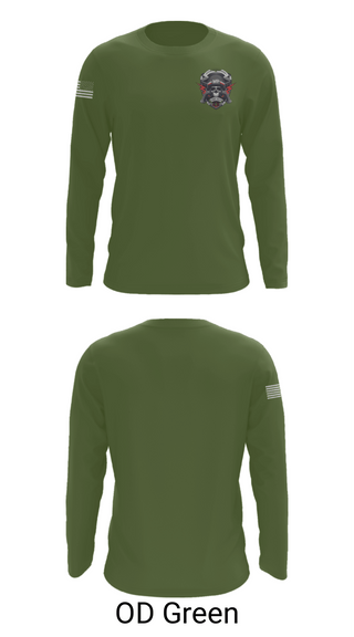 Long Sleeve Performance Shirt, 527th MP CO, Army, Teamtime, Team time, sublimation, custom sports apparel, team uniforms, spirit wear, spiritwear, sports uniforms, custom shirts, team store, custom team store, fundraiser sports, apparel fundraiser