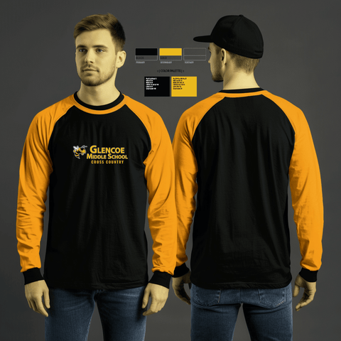 Long Sleeve Performance Shirt, Glencoe High School Cross Country, Cross Country, Teamtime, Team time, sublimation, custom sports apparel, team uniforms, spirit wear, spiritwear, sports uniforms, custom shirts, team store, custom team store, fundraiser sports, apparel fundraiser
