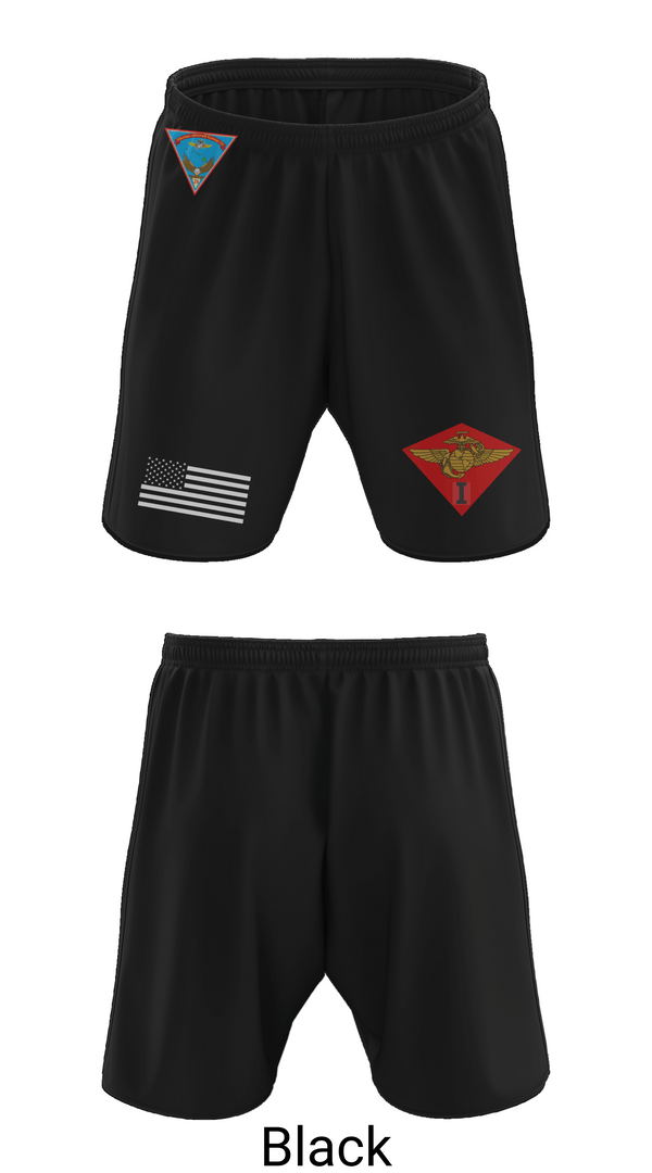 Athletic Shorts With Pockets, Marine Air Group 24, Marines, Teamtime, Team time, sublimation, custom sports apparel, team uniforms, spirit wear, spiritwear, sports uniforms, custom shirts, team store, custom team store, fundraiser sports, apparel fundraiser