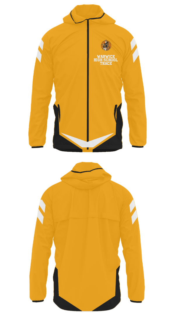 Windbreaker, Warwick High School Track, Track & Field, Teamtime, Team time, sublimation, custom sports apparel, team uniforms, spirit wear, spiritwear, sports uniforms, custom shirts, team store, custom team store, fundraiser sports, apparel fundraiser