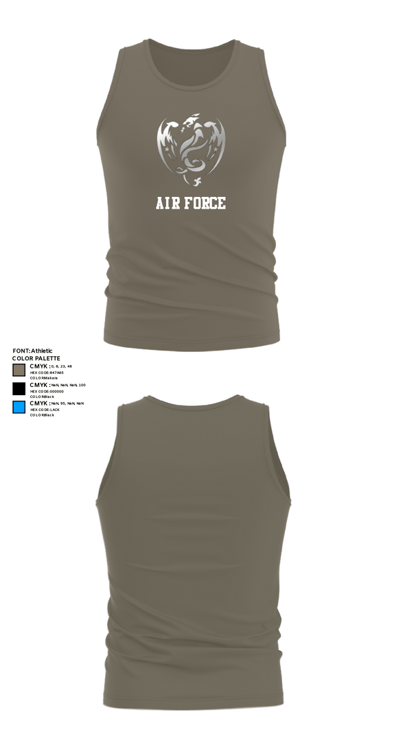 Tank Top, 18th Air Support Operations Group, Air Force, Teamtime, Team time, sublimation, custom sports apparel, team uniforms, spirit wear, spiritwear, sports uniforms, custom shirts, team store, custom team store, fundraiser sports, apparel fundraiser