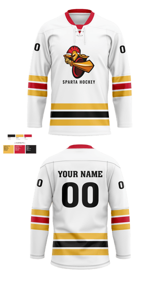 Hockey Jersey, Sparta Youth Hockey, Spirit Store, Teamtime, Team time, sublimation, custom sports apparel, team uniforms, spirit wear, spiritwear, sports uniforms, custom shirts, team store, custom team store, fundraiser sports, apparel fundraiser