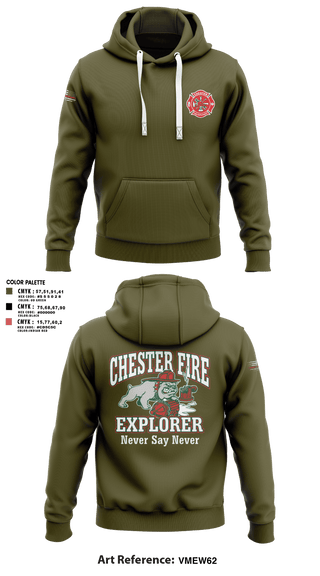 Hoodie, Chester fire explorers, Fire Department, Teamtime, Team time, sublimation, custom sports apparel, team uniforms, spirit wear, spiritwear, sports uniforms, custom shirts, team store, custom team store, fundraiser sports, apparel fundraiser